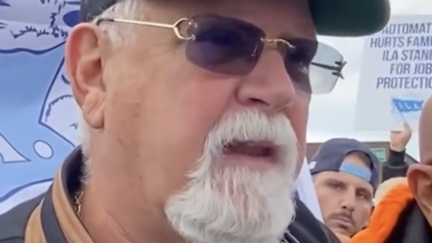 International Longshoremen's Association President Harold Daggett